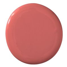 a close up of a pink plate on a white background