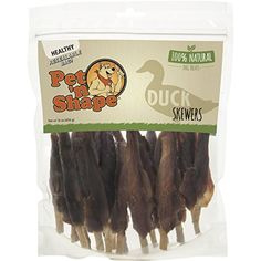 an image of pet shape duck skewers