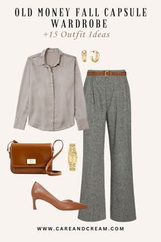 Old Money Fall Capsule Wardrobe + 15 Outfit Ideas Old Money Fall Aesthetic, Fall Outfits Old Money, Fall Prep, Envy Clothing, Stylish Fall Outfits