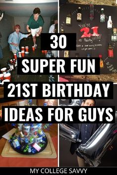 birthday party ideas for guys that are super fun