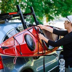 Yakima 8004081 ShowDown Load Assist Kayak, SUP Carrier for Roof Racks Paddle Board Carrier, Kayak Rack For Car, Kayak Roof Rack, Bike Trailer Hitch, Kayak Trailer, Ski Rack, Car Roof Racks, Kayak Rack, Ladder Rack