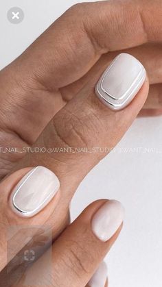 Milky Nails, Chic Nails, Perfect Nails, Love Nails, Nail Manicure