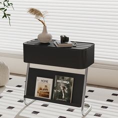 Constructed with a sturdy metal frame, our Slide Top Side Table is a versatile piece that adds functionality to any room. Made with high quality ABS, the slide top allows for custom placement and easy access to your belongings. Maximize space and organization with this stylish and durable table. • Metal, ABS • Side Table • 10" x 19.5" x 19.5" ( x 50 x 60cm) Coffee Table With Hidden Storage, Simple Art Designs, Cart Coffee Table, Minimalist Sofa, Bedside Table Storage, Side Coffee Table, Side Table Design, Corner Table, Metal Side Table