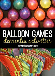 balloons and games for kids to play with