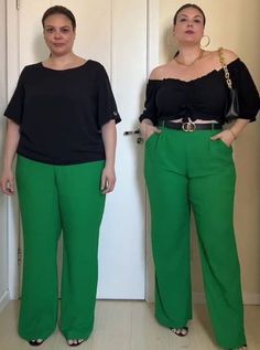 Fashion 40s Woman Over 40 Plus Size, Style Not Size, How To Style Casual Outfits, High Waisted Plus Size Outfits, Plus Size Casual Outfits For Work, Sabrina Neckline Top, Outfits For Size 16 Women, Plus Size 40 Year Old Outfit, Styling Wide Leg Pants Plus Size