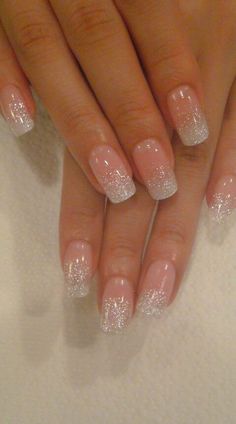 Simple Wedding Nail Idea :)Followers are always appreciated! if you would like for me to follow you back, drop a comment and let me know! 2019 Nails, Nail Stuff, Wedding Nails Design, Super Nails, Nail Art Wedding, Winter Nail Designs, Winter Nail, Ombre Hair Color