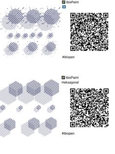 two different types of qr code designs