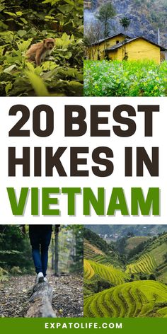 best places for hiking in Vietnam hiking trails North Vietnam, Southern Region, Best Hikes