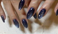 Blue Gel X Nails, Gel X Nails, X Nails, Blue Gel, Nails Aesthetic, Pretty Gel Nails, Thanksgiving Nails, Cat Eye Nails, Fire Nails