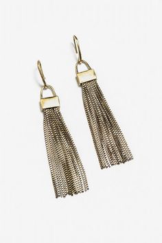 Offering a sense of elegance and style, the Tassel Drop Earrings are equal parts versatile and fun. Featuring strands of brass-tone metal suspended from a traditional fishhhook back, these effortless earrings can be worn with casual and elevated styles. Pair with classic trousers and a silk button-down for a posh work look. Johnny Was Women's Tassel Drop Earrings in Brass Yellow, Silk/Brass Yellow Gold Brass Earrings With Latkans, Formal Brass Earrings With Latkans, Formal Brass Latkan Earrings, Gold Oxidized Finish Danglers, Elegant Gold Danglers With Oxidized Finish, Formal Brass Bronze Earrings, Formal Bronze Brass Earrings, Gold Oxidized Drop Danglers, Bronze Brass Jewelry With Latkans