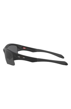 Durability meets everyday comfort in these semirimless sunglasses designed with polished logos at the temples for signature appeal. 61mm lens width; 11mm bridge width; 122mm temple length 100% UV protection Propionate Made in Italy Oakley Juliet, Oakley Logo, Oakley Eyewear, Fancy Watches, Rectangular Sunglasses, Black Sunglasses, Designer Sunglasses, Oakley Sunglasses, Uv Protection