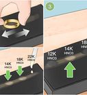 the instructions for how to use a knife and sharpener on a cutting board are shown