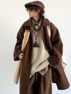 Trench Coat Men, Retro Clothing, Japan Design, Drawing Clothes, Woolen Coat, Japanese Design, 가을 패션, Retro Stil, Character Outfits