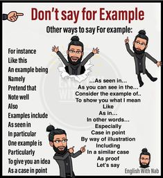 a poster with instructions on how to say