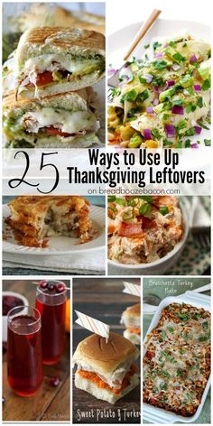 25 ways to use up thanksgiving leftovers