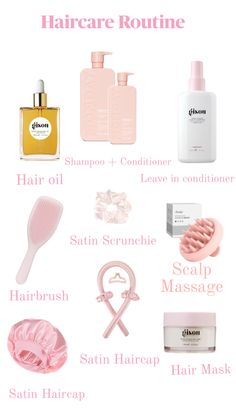 Good Hair Care Routine, Hair Care Wishlist, Haircare Routine Steps, After Shower Hair Care, Hair Care Steps, Wavy Hair Care, Preppy Hairstyles, Healthy Hair Routine, Hairstyle Examples