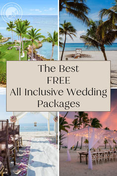 Image of 4 pictures of wedding venues with all inclusive wedding packages from Romance Travel Group. Destination Wedding Timeline, Weddings Under 5000, Cheap Destination Wedding, Wedding Schemes, Affordable Destination Wedding, All Inclusive Wedding Packages, All Inclusive Wedding, Romance Travel, Caribbean Wedding