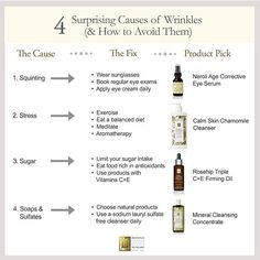 4 Sneaky Causes Of Wrinkles (& How To Avoid Them) | Éminence Organic Skin Care Eminence Skin Care, Esthetician Tips, Esthetician Life, Spa Marketing, Eminence Organic Skin Care, Coconut Oil Skin Care, Product Knowledge, Skin Care Routine 30s, Best Anti Aging Creams