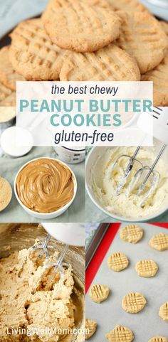 the best chewy peanut butter cookies gluten - free and easy to make