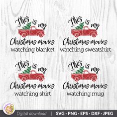 this is my christmas movies watching svg file