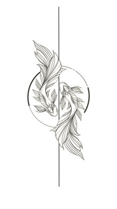 Whether you are a die-hard believer in astrology or simply interested in exploring new tattoo ideas, embracing your Pisces sign with a beautiful tattoo design can be a meaningful and personal way to showcase your personality traits. Pisces, symbolized by the fish, is the twelfth sign of the zodiac and is known for its compassionate, … Zodiac Watercolor Painting, Tattoo Designs Medium Size, Pisces Tattoo Drawing, Creative Pisces Tattoo, Koi Fish Stencil Tattoo Designs, Pisces Line Art, Unique Beautiful Tattoos, Japanese Koi Fish Tattoo Design Lotus Flowers, Single Needle Tattoo Sleeve