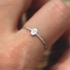 Cute Dainty Jewelry Silver, Simple Silver Rings Minimal Classic, Cute Silver Rings Simple, Casual Rings Silver, Everyday Silver Rings, Silver Rings Minimalist, Cute Silver Rings Aesthetic, Small Silver Jewelry, Simple Ring Silver