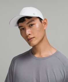 Sunny days make for great runs. Keep the glare out of your eyes with this lightweight running hat. Designed for Run. Reflective details. Adjustable back closure for a custom fit. 'Hand wash cold', 'Do not bleach', 'Lay flat to dry', 'Do not iron', 'Do not dry clean', 'Imported'. Inner front panel: 58% Nylon, 27% Polyester, 9% Lycra elastane, 6% X-static nylon. Sweat band: 58% Nylon, 27% Polyester, 9% Lycra elastane, 6% X-static nylon. Body: 86% Polyester, 14% Elastane. Sweat Band, Running Hats, Men's Hats, Free Running, Custom Fit, Panama Hat, Your Eyes, Sunny Days, Lay Flat