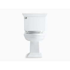 a white toilet sitting on top of a white floor