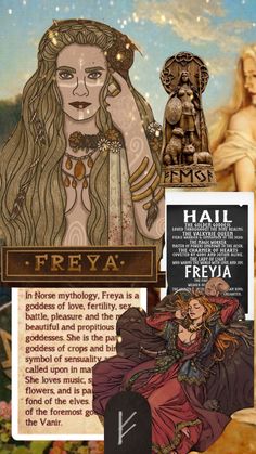 a collage of different images with the words freva written in english and spanish