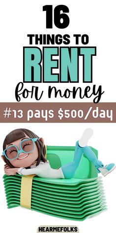 Things to rent out for money, things to rent for birthday parties, make money, passive income ideas Extra Income From Home, Side Hustle Passive Income, Extra Income Online, Money Cant Buy, Quick Cash, Online Work From Home, Online Side Hustle