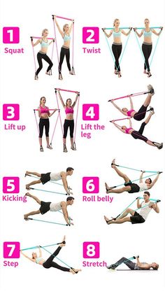 a poster showing how to do an aerial exercise