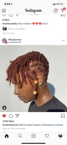 Short Loc Formal Styles, Starter Locs Styles Updo, Dreads Styles For Women Black Short, Short Loc Mohawk Styles, Updos For Short Locs, Up Do For Locs, Loc Updos For Women On Short Locs, Medium Dreads Black Women Loc Hairstyles, Locs Hairstyles For Short Locs