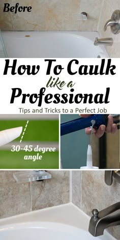 how to caulk like a professional tips and tricks to a perfect job cover