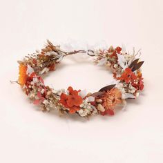 Dried flower Crown,Girl's Crown,Bohemian Bride Crown,Mother's Day Crown,Orange Crown,Bride's Crown  🌼Boutonniere size 3.5"-4.7" H 🌼Adult Crown 18" L 🌼Child Crown 1-5 years size 16"-17" L 🌼Newborn: 14''-15 ''L 🌼Bridal Set : Adult Crown+Boutonniere  Product maintenance and features   🌼. These are handmade by natural processing, there will be some deviations in the appearance and size of each piece, but it will not affect the overall effect! 🌼. All materials are preserved flowers or natural Orange Crown, Dried Flower Crown, Diy Flower Crown, Bride Crown, Girls Crown, Bohemian Bride, How To Preserve Flowers, Dried Flower, Bridal Sets