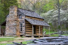 PRICES MAY VARY. John Oliver Cabin in a forest Cades Cove Great Smoky Mountains National Park Tennessee USA Print Type Paper Size: 18.00 x 24.00 inches Licensor: Panoramic Images Tuff Shed Cabin, Cades Cove Tennessee, Primitive Bedroom, Primitive Country Homes, Log Cabin Living, Log Home Living, Log Cabin Ideas, Forest Cottage, Mountain Quilts