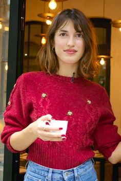 Jeanne Damas Fringe, Jeanne Damas Haircut, Jeanne Damas Makeup, Jeanne Damas Winter, Jeane Damas, 70s Beauty, Style Chic Parisien, Jean Damas