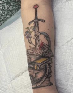 35+ Book Tattoo Ideas That Turn Your Love Of Reading Into Art! Rose Vines