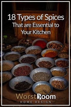 types of spices Types Of Spices, Homemade Spice Mix, Cook Kitchen, Asian Spices, Spices And Herbs, Spice Recipes, Spice Blends