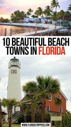 Beautiful Beach Towns in Florida Beach Towns In Florida, Prettiest Beach, Beach Towns, Travel Bucket List Usa, Fun Beach, Vacation Usa, Usa Travel Guide, Visit Florida, Florida Beach