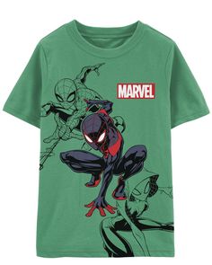 Perfect for your © MARVEL fan, this cool Spidey tee will be his new favorite. Toddler Boy Tops, Kids Clothes Sale, Cars Tees, Carter Kids, Boys Graphic Tee, Boys Top, Marvel Spiderman, Shop Clothing, Boys T Shirts