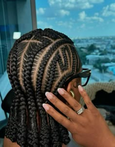 Latest Hair Braids, Cornrows Natural Hair, Cornrows Braids For Black Women, Short Box Braids Hairstyles, Braided Hairstyles For Black Women Cornrows, Feed In Braids Hairstyles, Quick Natural Hair Styles, Braided Cornrow Hairstyles, Box Braids Hairstyles For Black Women