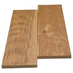 two pieces of wood sitting on top of each other