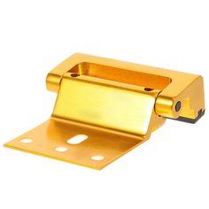 an image of a gold door handle on a white background