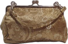 Classic Gold Bags With Gold-tone Hardware, Classic Gold Pouch Bag, Classic Gold Pouch Shoulder Bag, Classic Gold Shoulder Bag For Evening, Gold Pouch Shoulder Bag For Travel, Classic Gold Clutch Bag, Gold Everyday Bag With Gold Clasp, Classic Gold Clutch With Gold-tone Hardware, Everyday Gold Bag With Gold Clasp