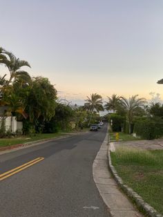 sunset with palm trees in a coastal neighborhood in hawaii Hawaiian Neighborhoods, Hawaii Neighborhood, Future Life, Nature Aesthetic, Out Of This World, Oahu