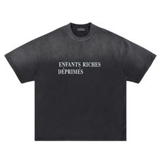 This Enfants Riches Deprimes T-shirt is expertly crafted with high-quality materials and features a sleek and stylish design. Made for comfort and durability, it is perfect for everyday wear. Show off your unique style and make a statement with this must-have t-shirt. Fabric: 100% cotton The model weighs 60 Kg - 133 lbs. and wears size M Size CM / INCH Length Chest Width M 73.5 cm28.5" 120 cm47.2" 59.5 cm23.4" L 76 cm29.9" 124 cm48.8" 61 cm24" XL 78.5 cm30.9" 128 cm50.3" 62.5 cm26.4" Enfants Riches Deprimes T Shirt, White Feed Instagram, White Feed, Tshirt Outfits, Shirt Fabric, Stylish Design, Shirt Outfit, Unique Style, Everyday Wear