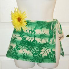 New W/ Tags! >>> Christina <<< Swimsuit Cover-Up Skirt Style - Side Tie - Sarong 80% Polyester & 20% Spandex Size: Large Color: Green & White Hawaiian Tropical Print Approximate Measurements: Length: (Waist To Bottom Hem ) 11 1/2" Length: 33" Long Laying Flat Out W/ 16" Ties On Each End New To Poshmark? Use Code Foresttreasures & Get $10 Off Your Order! Thank You For Visiting @Foresttreasures Tie Sarong, Swimsuit Coverup Skirt, White Sarong, Tropical Skirt, Hula Skirt, Sarong Dress, Coverup Skirt, Tropical Colors, Beach Skirt