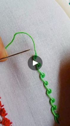 someone is working on something with green thread