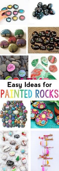 easy and fun crafts for painted rocks