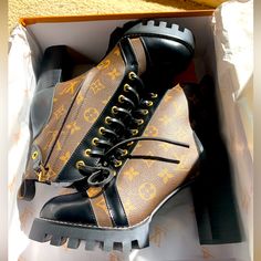 Brand New In Box Louis Vuitton Boots. Size 9 Monogram Boots, Shoes Louis Vuitton, Denim Boots, Louis Vuitton Boots, Louis Vuitton Shoes, Shoes Heels Boots, Hair Removal, Louis Vuitton Monogram, Shoes Women Heels